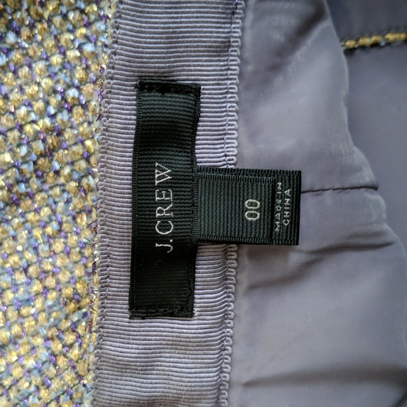 J. Crew tweed pencil skirt with zipper accent - Picture 16 of 16